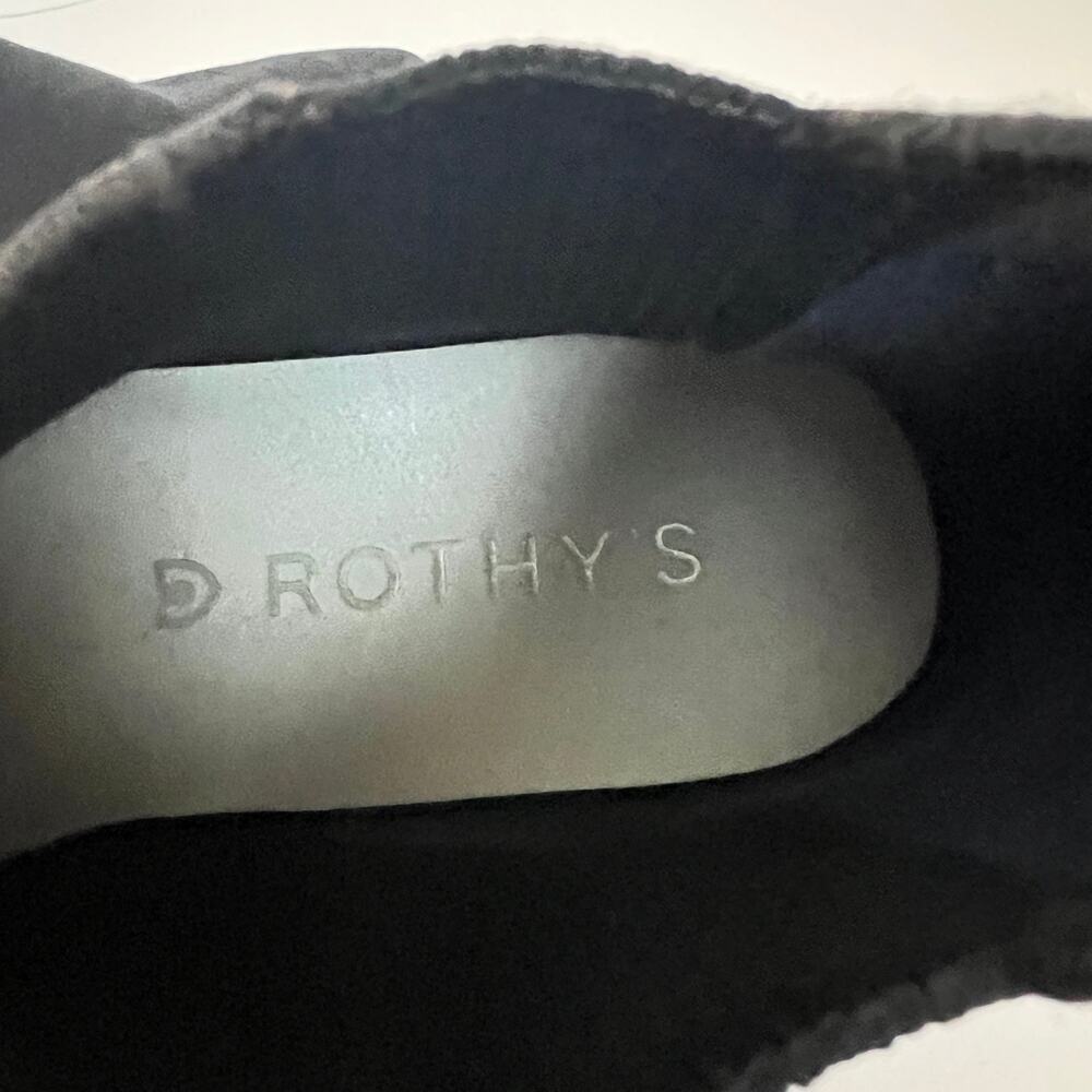 Rothy’s Merino Ankle Boots In Onyx Size 7.5 - Picture 8 of 13